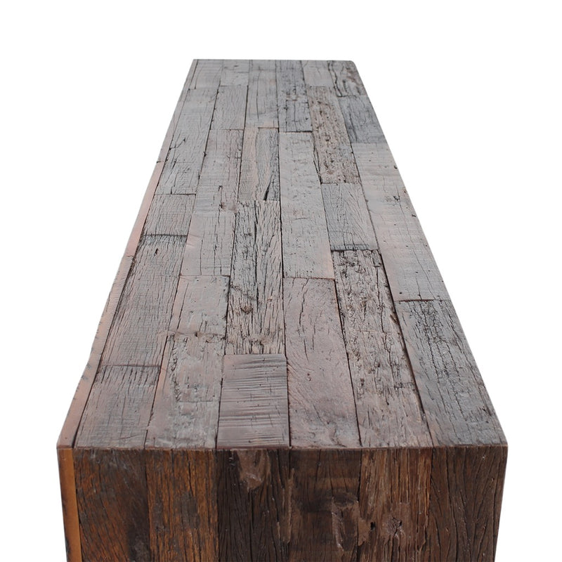 Jaipur Reclaimed Sideboard FJAI-RECL-SB80 side top view 