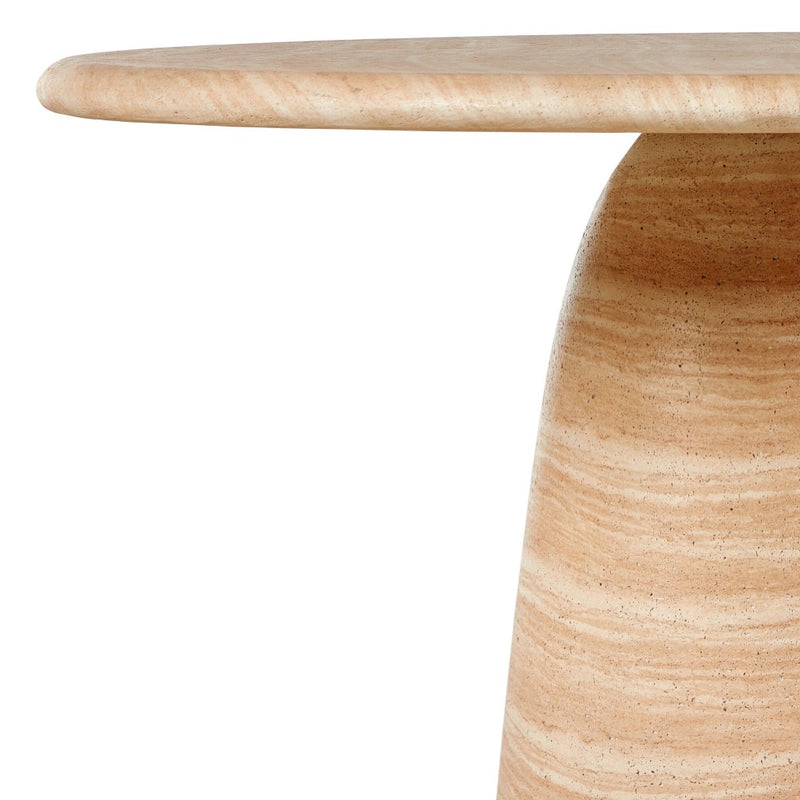 Janice Dining Table Sand Striae Base Detail 240106-001