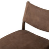 Four Hands Jayla Armless Dining Chair backrest view 