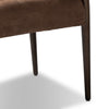 Four Hands Jayla Armless Dining Chair leg view 