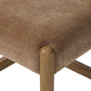 Four Hands Jayla Counter Stool seat corner view 