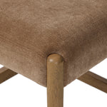 Four Hands Jayla Counter Stool seat corner view 