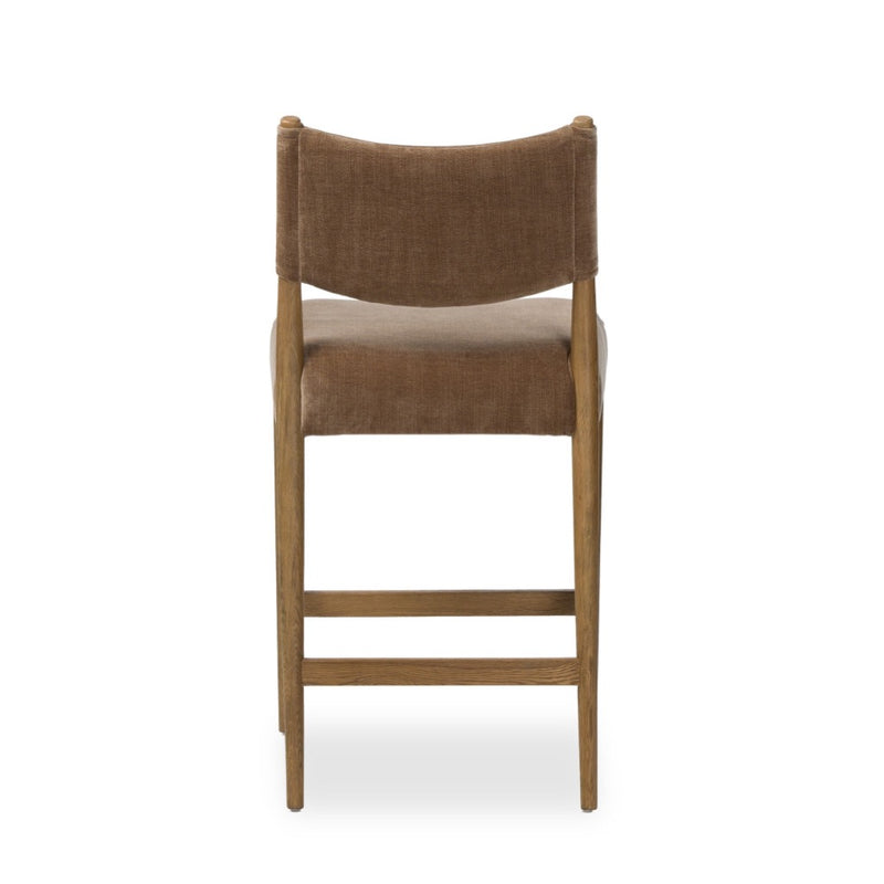 Four Hands Jayla Counter Stool back view 
