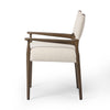 Four Hands Jayla Dining Armchair side view 