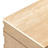 Jaylen Nightstand 225937-001 travertine top view 