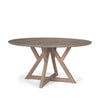 Mercana Jennings Dining Table Brown Angled View 67492