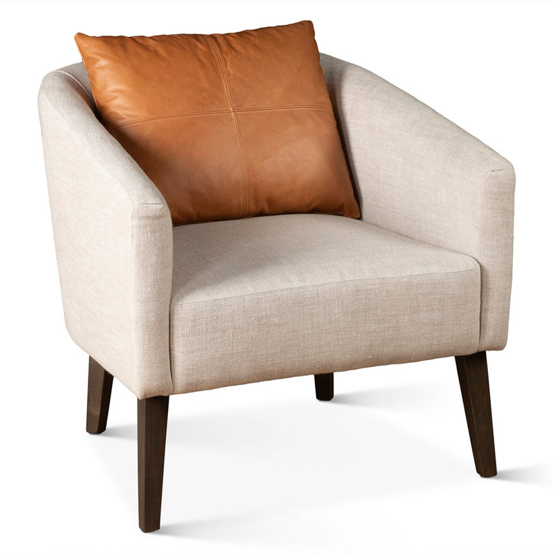 HTD Jessie Accent Chair angled view 