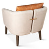 HTD Jessie Accent Chair angled back view 