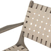 Jevon Outdoor Chair Grey Eucalyptus Backrest Detail 227359-002
