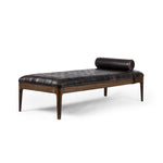 Joanna Bench Sonoma Black Angled View Four Hands