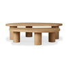 Four Hands Joji Nesting Coffee Tables front view 