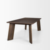 Jonan Dining Table 71112-AB angled side view