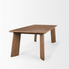 Jonan Dining Table 71110-AB angled side view 