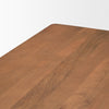 Mercana Jonan Dining Table corner overhead view 