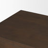 Mercana Jonan Sideboard Dark Brown Mango Wood Tabletop 71111