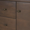 Mercana Jonan Sideboard Dark Brown Handles