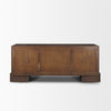 Mercana Jonan Sideboard Dark Brown Back View