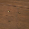 Mercana Jonan Sideboard Medium Brown Brass Handles
