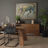 Mercana Jonan Sideboard Medium Brown Staged View in Dining Room 71113