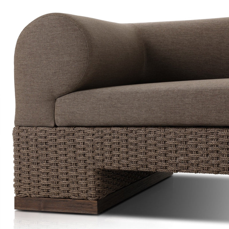 Joss Outdoor Sofa 229039-002 bolster arm view