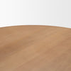 Jovani Dining Table 71105-AB round edge view 