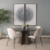 Mercana Jovani Round Dining Table staged view 