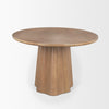 Mercana Jovani Oval Dining Table side view 