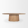 Mercana Jovani Oval Dining Table front view 