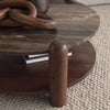 Mercana Jovia Coffee Table staged view with leg