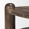 Mercana Jovia Coffee Table side view of leg 