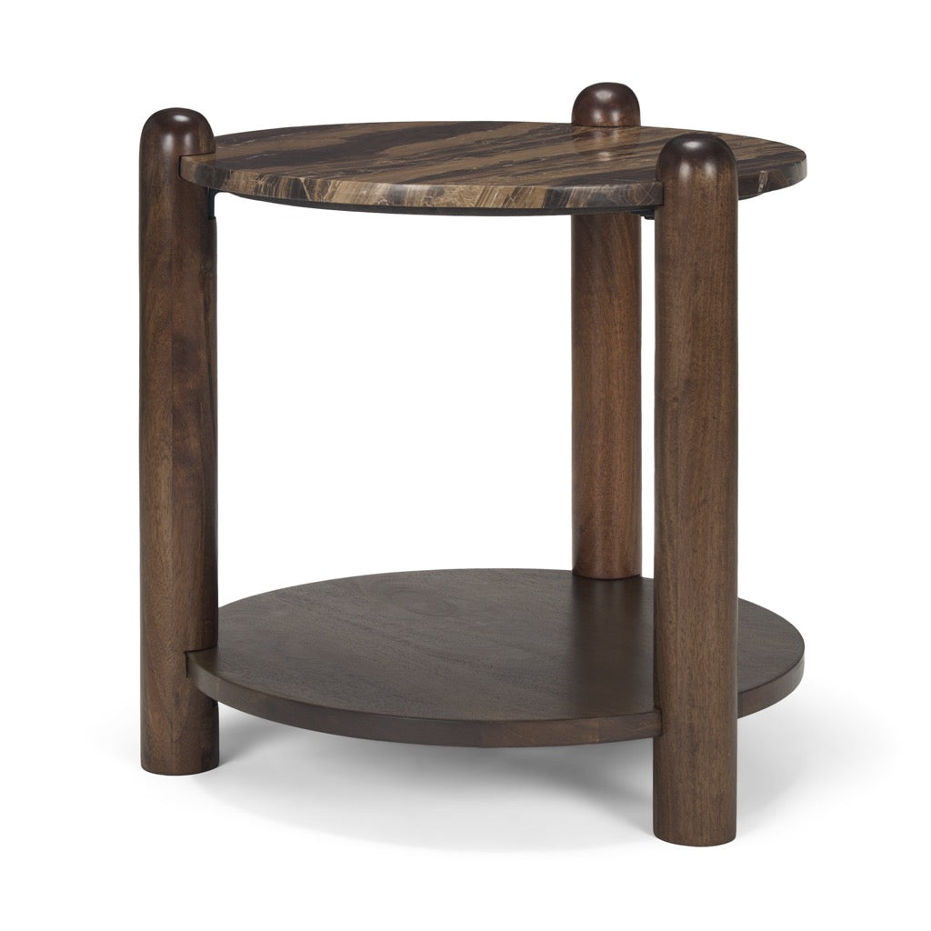 Mercana Jovia Side Table angled view 
