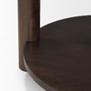 Mercana Jovia Side Table bottom shelf view 