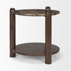 Jovia Side Table 71123-AB side view 
