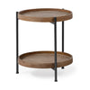 Mercana Kade End Table angled view 