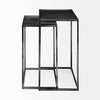 Mercana Kasey Nesting Accent Table side view 
