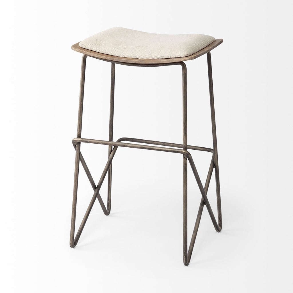 Mercana Katniss Stool angled view 