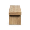 Four Hands Keane Bench Natural Elm Side View