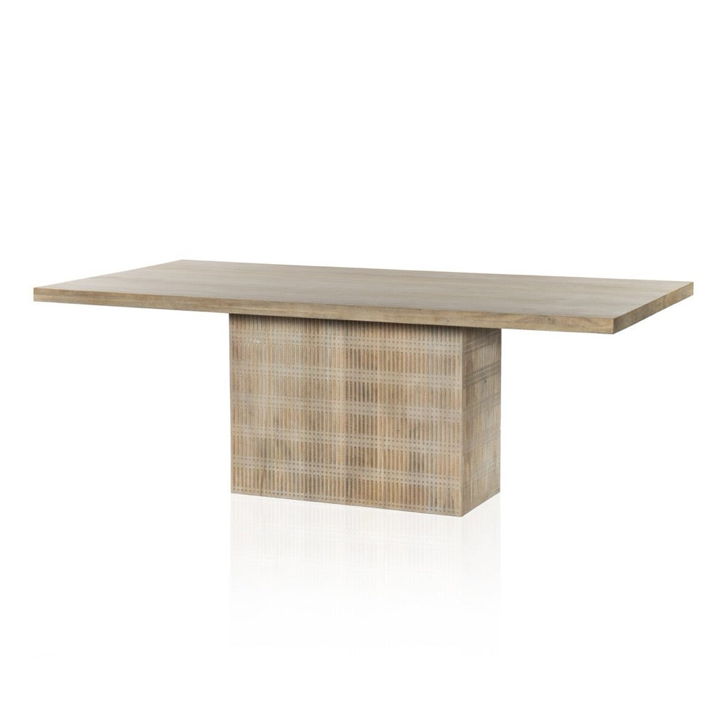 Four Hands Kelby Dining Table angled view 
