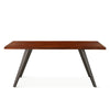 Home Trends and Design Kennedy 68" Dining Table front view 