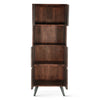 HTD Kennedy Bar Cabinet front open door view 
