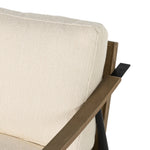 Four Hands Kennedy Chair Kerby Ivory Performance Fabric Seating