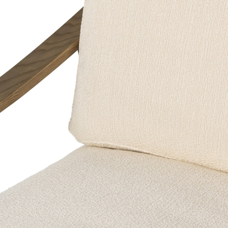 Kennedy Chair Kerby Ivory Performance Fabric Backrest 100970-002