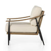 Kennedy Chair Kerby Ivory Side View 100970-002