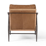 Kennedy Chair Palermo Cognac Back View Four Hands
