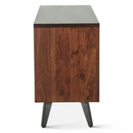 HTD Kennedy Media Cabinet side view 