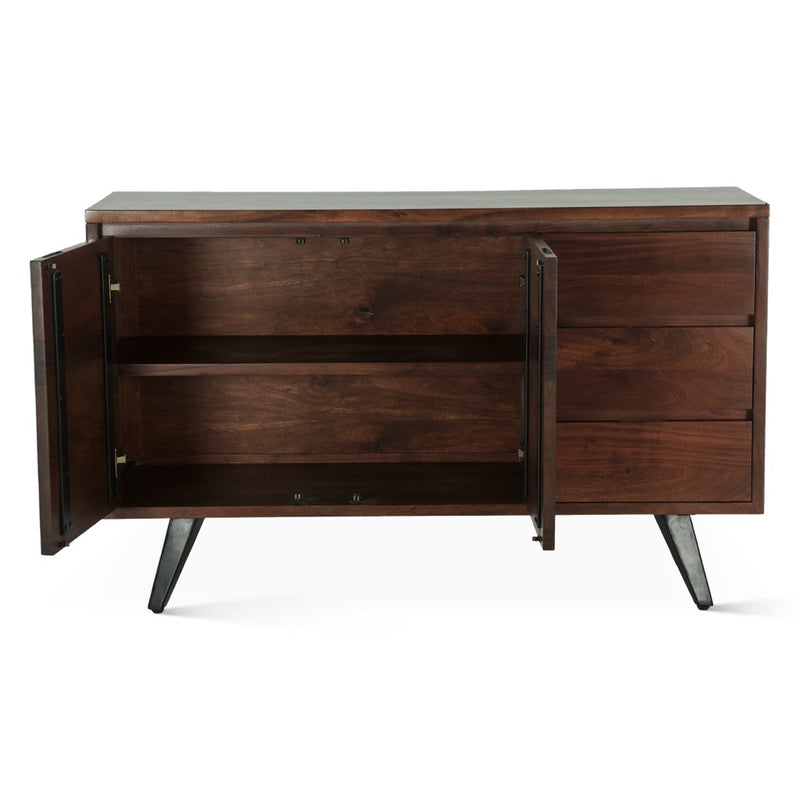 HTD Kennedy Sideboard front open door view 