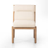 Kiano Dining Chair Charter Oatmeal Front View Four Hands