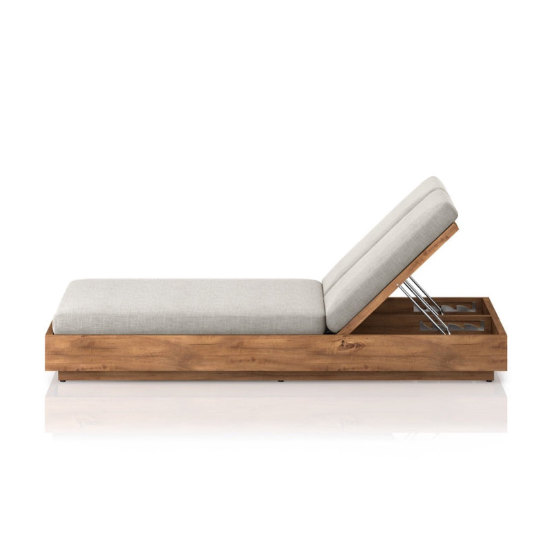Kinta Outdoor Double Chaise Lounge 227877-005 side view