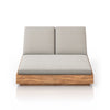 Kinta Outdoor Double Chaise Lounge 227877-005 front view