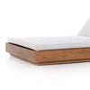 Four Hands Kinta Outdoor Double Chaise Lounge footrest